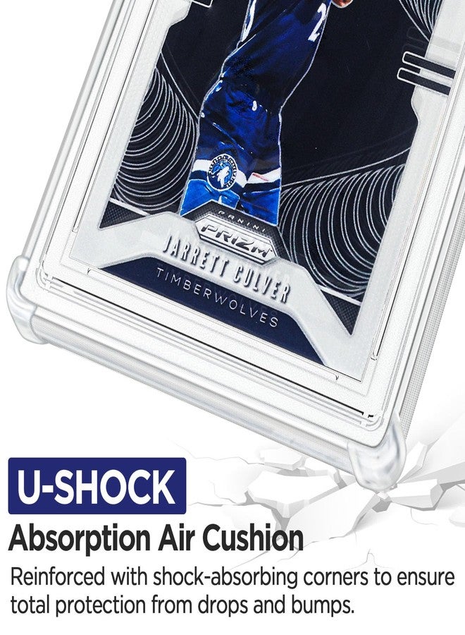 CollectHall Graded Card Protector 8 Pack, Standard PSA Slab Case, TPU Air Cushion Edge Protectors for PSA Slabs - Image 5